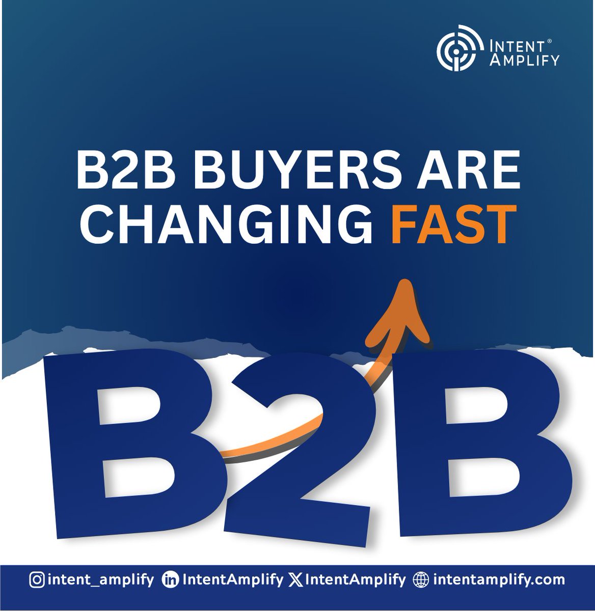 IntentAmplify's tweet photo. B2B marketing is evolving alongside how buyers make decisions.

The real opportunity lies in aligning messaging with buyer intent.

Have you noticed this shift in your pipeline recently?

#B2BMarketing #DemandGeneration #IntentData #MarketingStrategy #PipelineGrowth https://t.co/SSOyOXNVCl