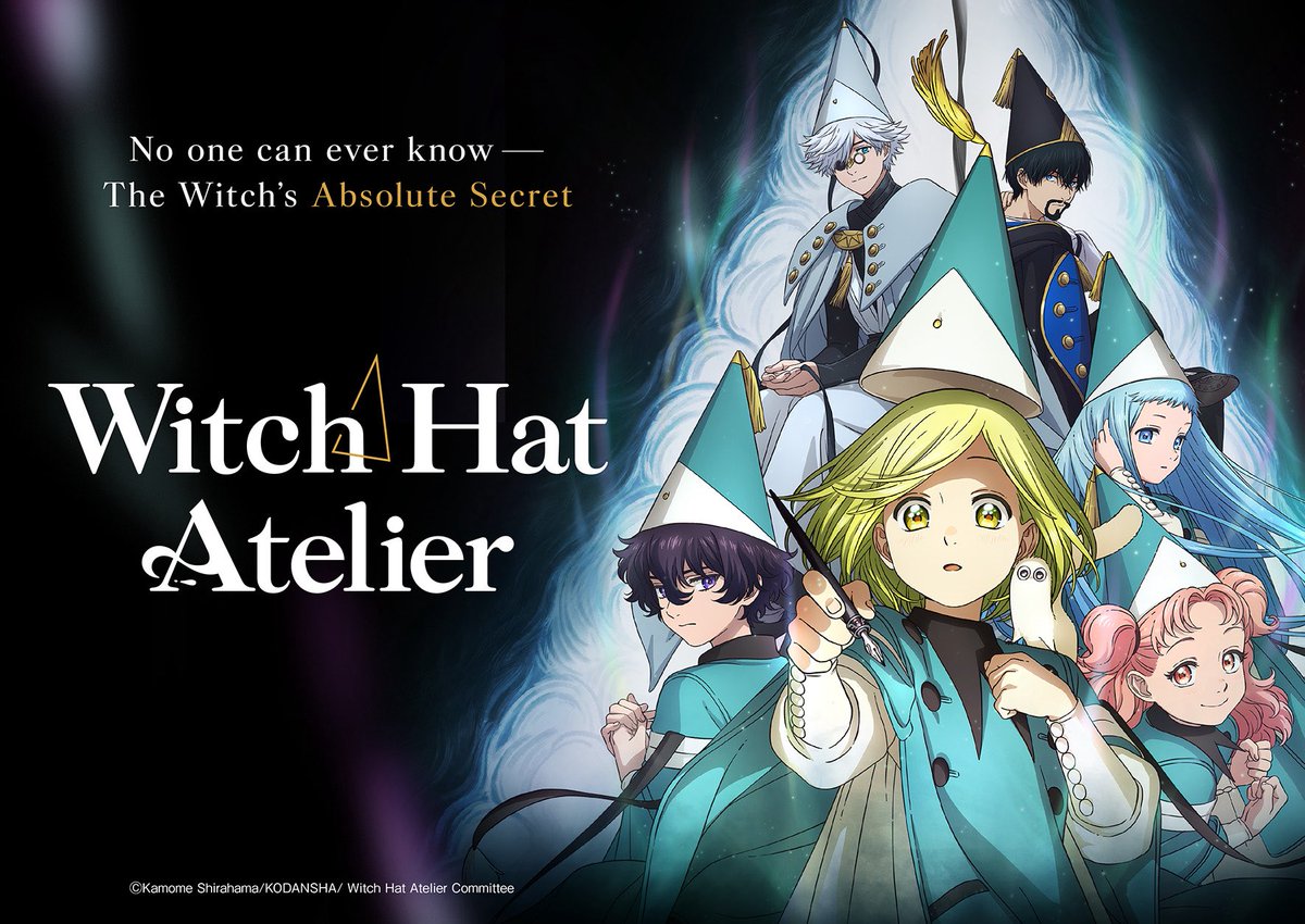 VivaErManga's tweet image. ¡Ya tenemos disponible el anime ‘Atelier of Witch Hat’ en @crunchyroll_es!

Se han estrenado los 2 primeros episodios de uno de los llamados a coronarse como Anime del Año

BUG FILMS se encarga de adaptar el genial manga de Kamome Shirahama que edita @mwediciones

#Atelier