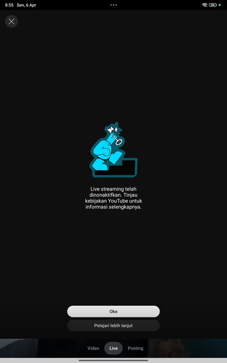 liavictoriaxx's tweet photo. Hello I want to tell you this @YouTube @TeamYouTube I can't live stream now because I'm being affected by this. I'm not a minor, I'm legal. Can I get my live streaming feature reactivated? https://t.co/pP7zLUDgry