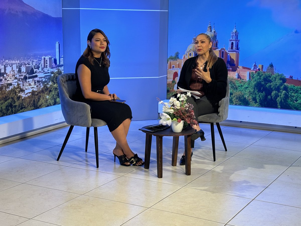 🟣 En el #Noti13DeLaMañana ☀️ Valeria Barrios, platica con la Secretaria de las Mujeres, <a href="/Lira_Yadira/">Yadira Lira</a>.