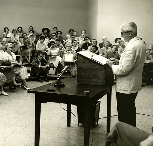 DigYok's tweet photo. #OTD: The last section of THE SOUND AND THE FURY takes place on Easter Sunday, April 8, 1928. Faulkner read the novel's account of the service in the black church, including the sermon Rev Shegog preaches, on his last day as Writer-in-Residence at UVA. https://t.co/VLKwqyLMxh https://t.co/nkQV99twr0