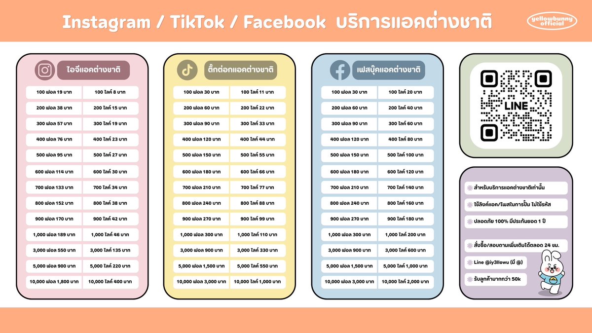 Open | ปั๊มฟอล/ปั๊มไลค์ ราคาถูก🤍 tweet media