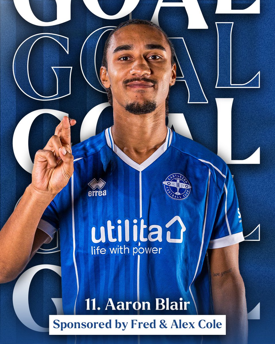 EastleighFC's tweet photo. WE TAKE THE LEAD!!!!!!! 💥

⏱️ 31'
✈️ 1-0 🧤 https://t.co/mPO0LwG41T