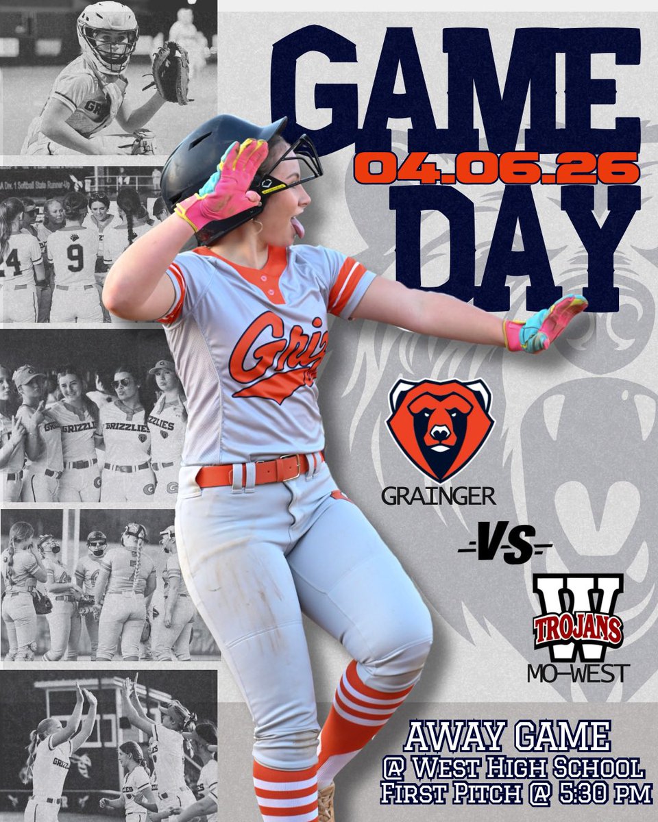 Grainger Lady Grizzlies Softball tweet media