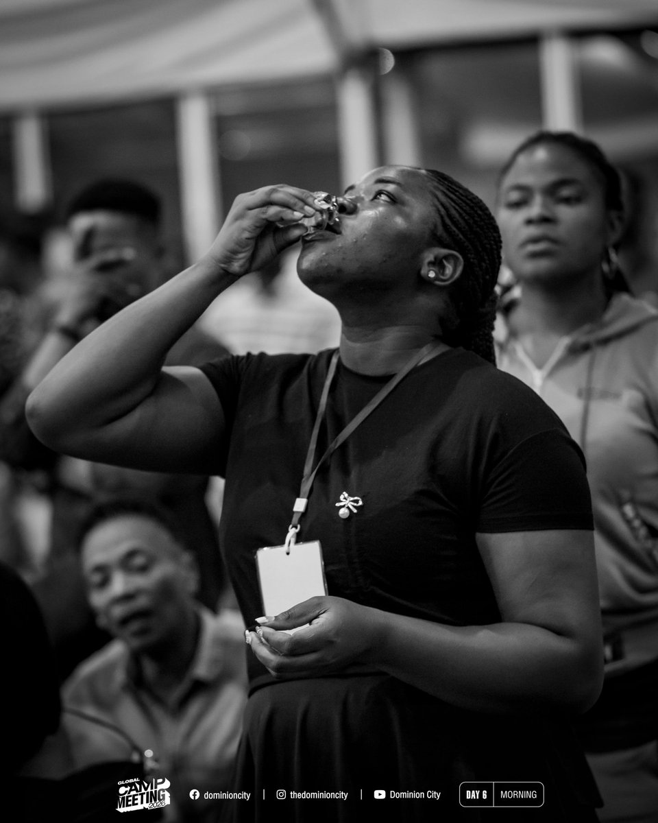 dominioncitylag's tweet photo. We ended Global Camp Meeting 2026 with communion, which depicts redemption, renewal, consecration and covenant with God.

#GlobalCampMeeting2026 https://t.co/UNXzUjP1xx
