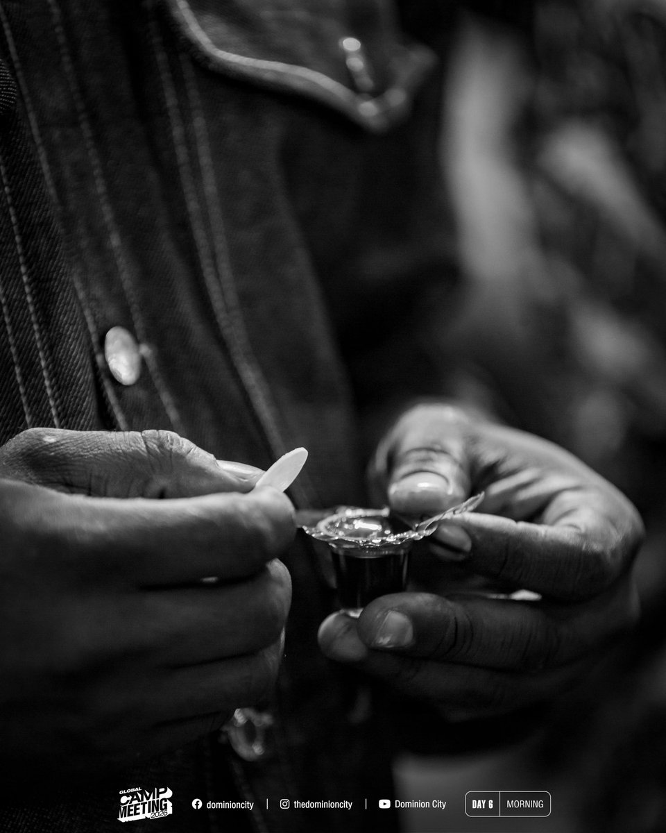 dominioncitylag's tweet photo. We ended Global Camp Meeting 2026 with communion, which depicts redemption, renewal, consecration and covenant with God.

#GlobalCampMeeting2026 https://t.co/UNXzUjP1xx