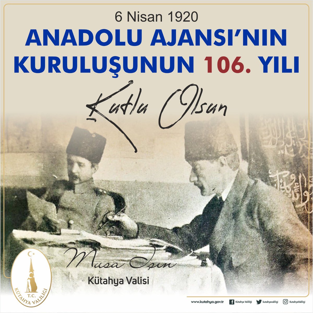 T.C. Kütahya Valiliği tweet media