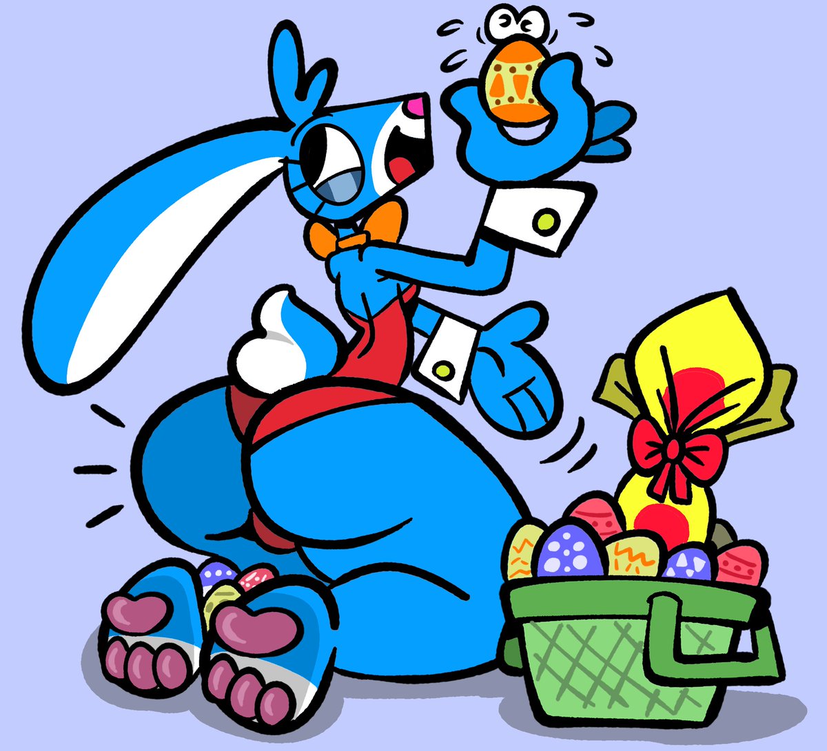 Happy Easter!!🐰🥚  #oc  #furry  #furryart  #furryoc