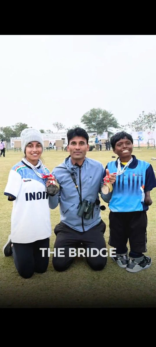 Courage like hers doesn’t just win medals… it rewrites what’s possible.
Lot to learn from Payal Nag and Sheetal, and their guru who made it all possible.
True champions create perfect conditions with heart and grit. 💪🏹
#ParaArchery #NeverGiveUp #sheetaldevi #payalnag