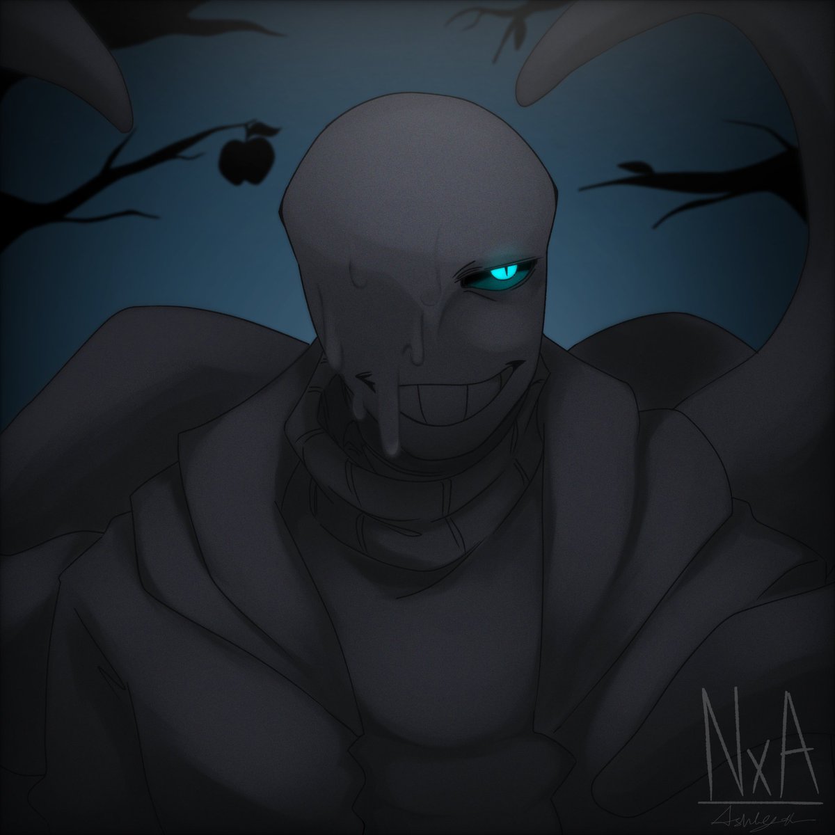 _NxbodyAshley_'s tweet image. Drawing nightmare sans was very fun 👀✨✨

#nightmaresans #utmv #undertaleau
