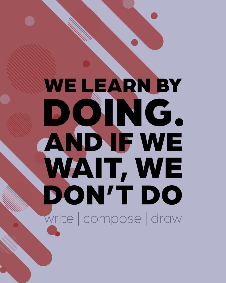 Action fuels growth

Start creating today—write, compose, draw. Progress comes from action, not hesitation. 🌟 Let’s turn dreams into reality!

#CreativityUnleashed #GrowthMindset #DoItNow