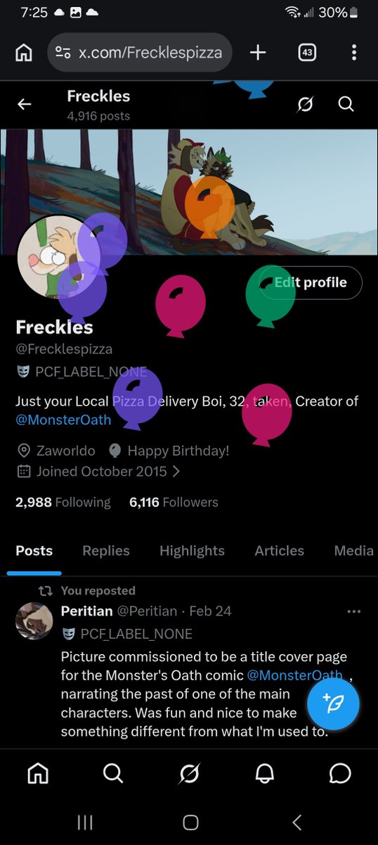 Freckles tweet media