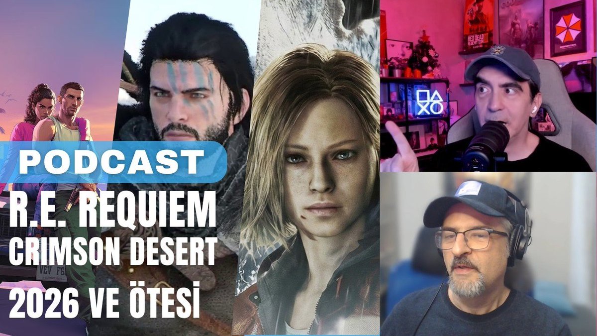 💥2026 ilk çeyreğini sevgili <a href="/ozozca/">Özcan Ilgın</a> Özcan beyle değerlendirdik. Crimson Desert, Resident Evil 9, GTA6 ve daha nicesi videomuzda, yorumlarda buluşalım✊
youtube.com/watch?v=Cs9SOQ…