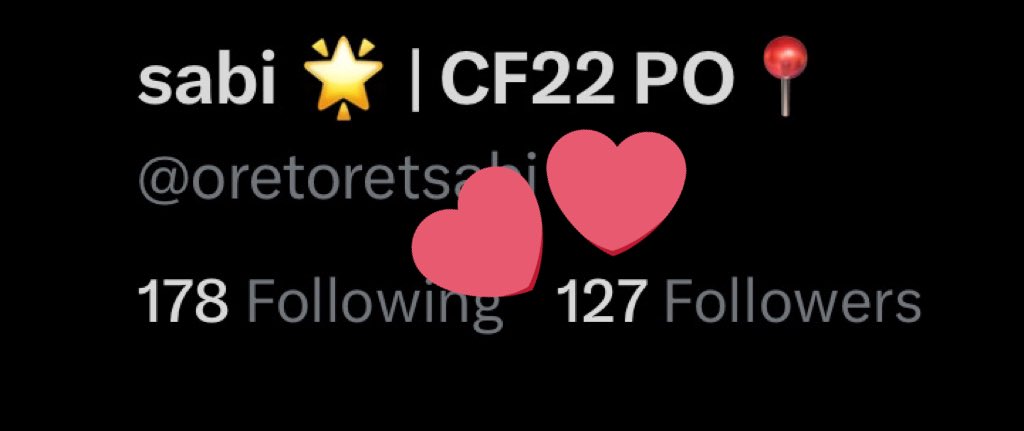 sabi 🌟 | CF22 PO📍 tweet media