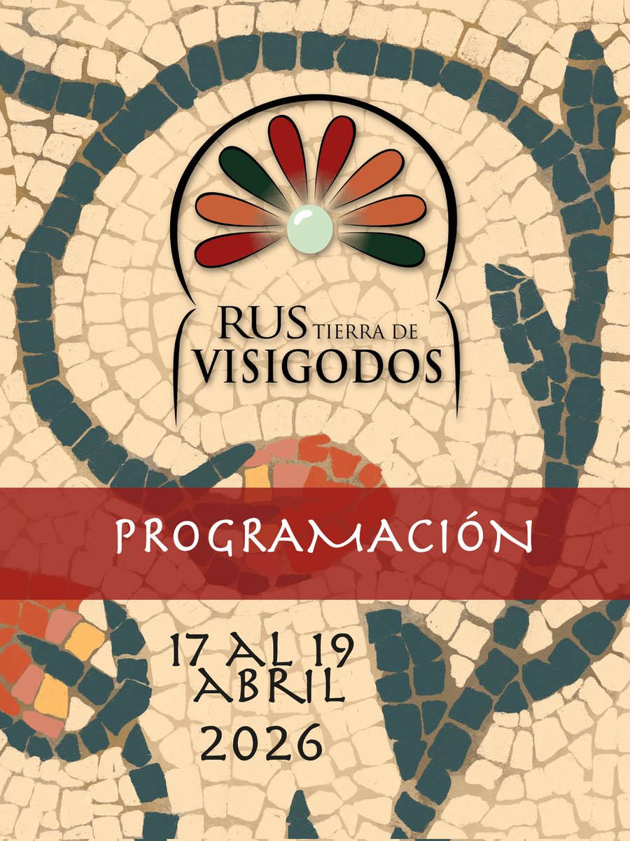 RVisigodos's tweet photo. 💠Ya está disponible la programación completa de la VII edición de "Rus Tierra de Visigodos". Ya podéis consultar todas las actividades que se desarrollarán del 17 al 19 de abril.

ℹ️Recordad que algunas de ellas requieren reserva previa.

#rus #Rustierradevisigodos #visigodos https://t.co/RSpYP34z5r