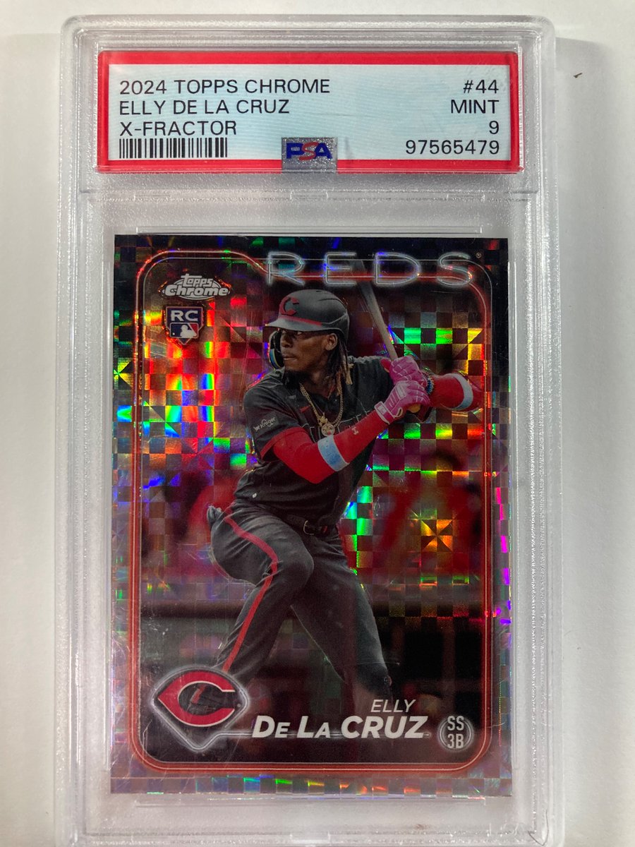 1218Sports's tweet image. 🚨PGA Raffle🚨

The Masters

🔥Elly De La Cruz Topps Chrome X-Fractor RC PSA 9
🔥Julio Rodriguez Topps Stadium Club RC PSA 8
🔥Pack 2025 Topps Chrome

$7 Spot/3 for $20

Total score to par from 1st-3rd place finishers. Last digit in total Wins (0-9)