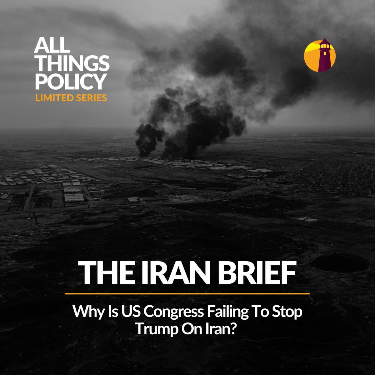 In this episode of the All Things Policy podcast, Abhishek Kadiyala (<a href="/AbhishekSocials/">Abhishek Kadiyala</a>) and Bhumika Sevkani examine why the US Congress has repeatedly failed to restrain President Trump’s military actions in Iran, despite multiple attempts to invoke its constitutional authority.