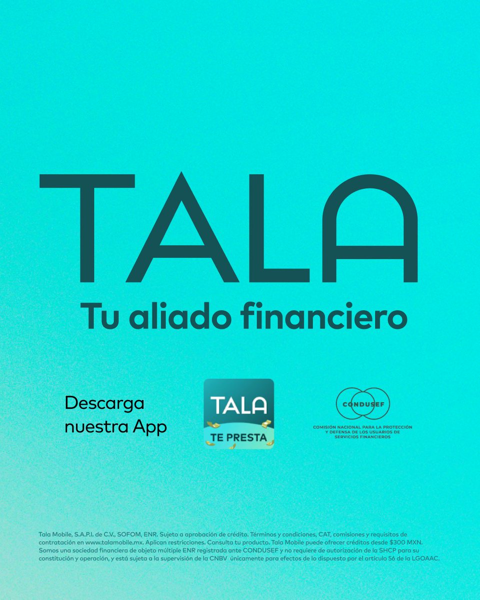 Tala México tweet media