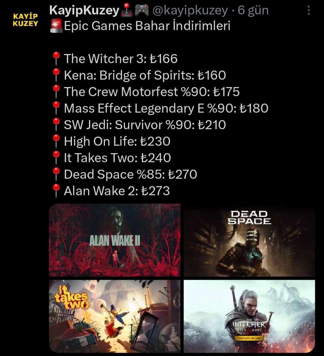 KayipKuzey🕹🎮 tweet media