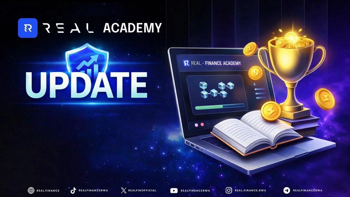 Academy reward distribution has officially started. 🎓

If you’re an eligible participant, you now have 5 days (until Friday) to claim your reward.

Rules: real.finance/blog/academy-r…

To claim:
- Open the form here: promotions.real.finance/academy-reward…
- enter your Discord handle and your