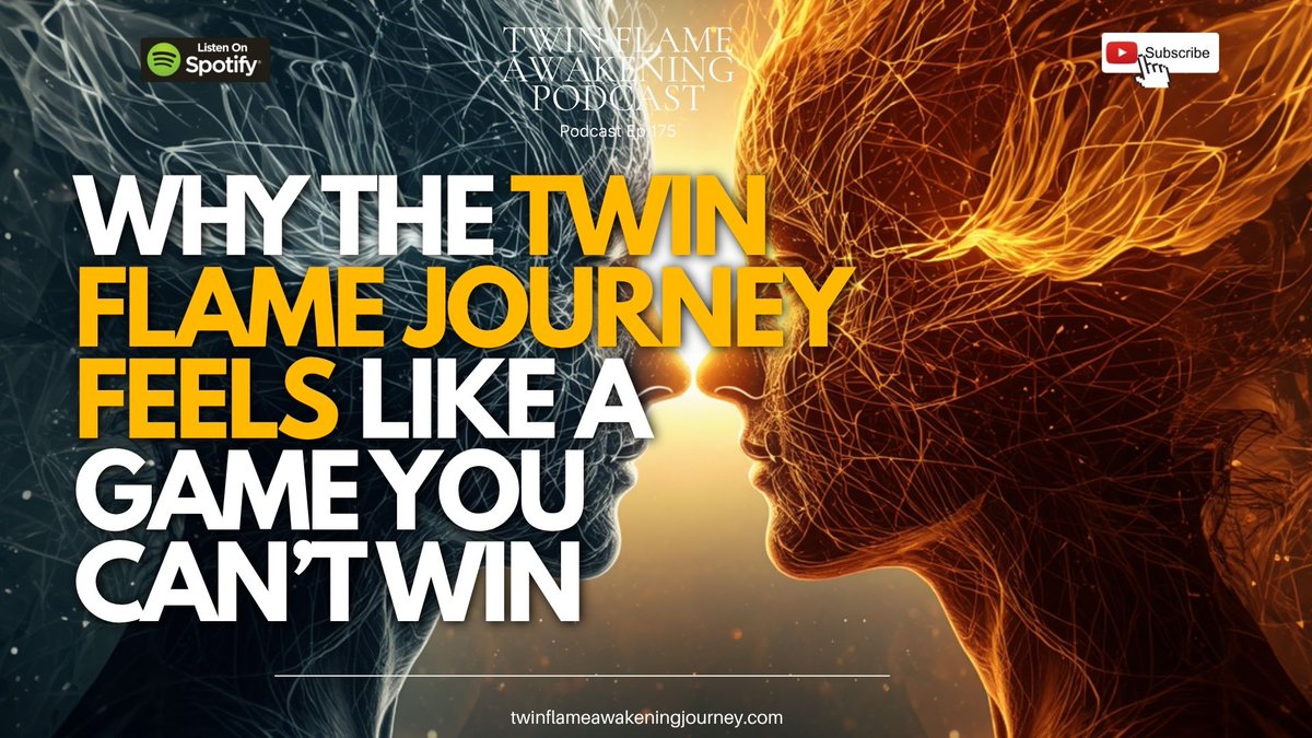 twinflameBM's tweet photo. Why the Twin Flame Journey Feels Like a Game You Can’t Win (Until You Se... https://t.co/zufszegFSU via @YouTube https://t.co/BoBIISKuVE