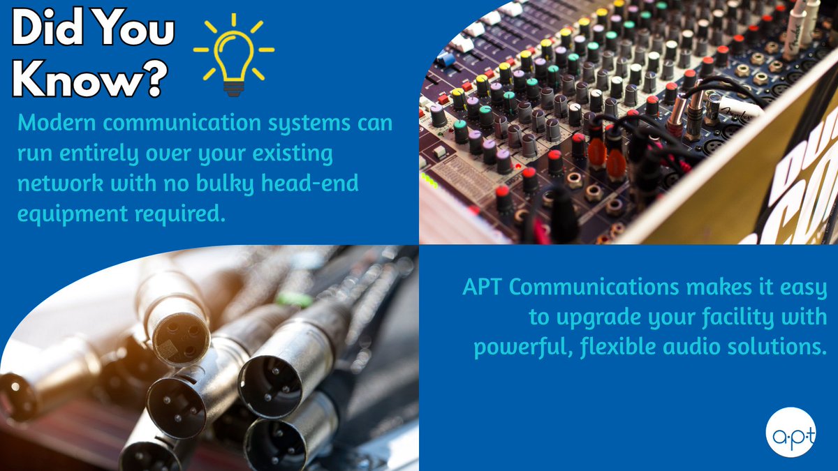 APT Communications tweet media