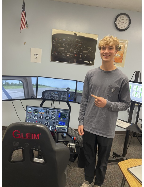 Proud to extend congrats to Andrew on passing his FAA Private Pilot Written Exam! #Aviation #Careers #STEM