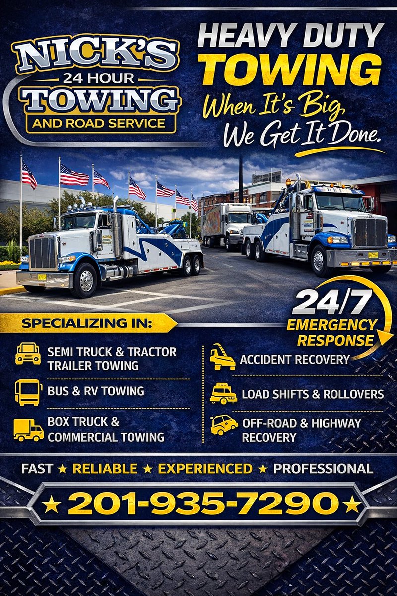 Nicks Towing Service tweet media