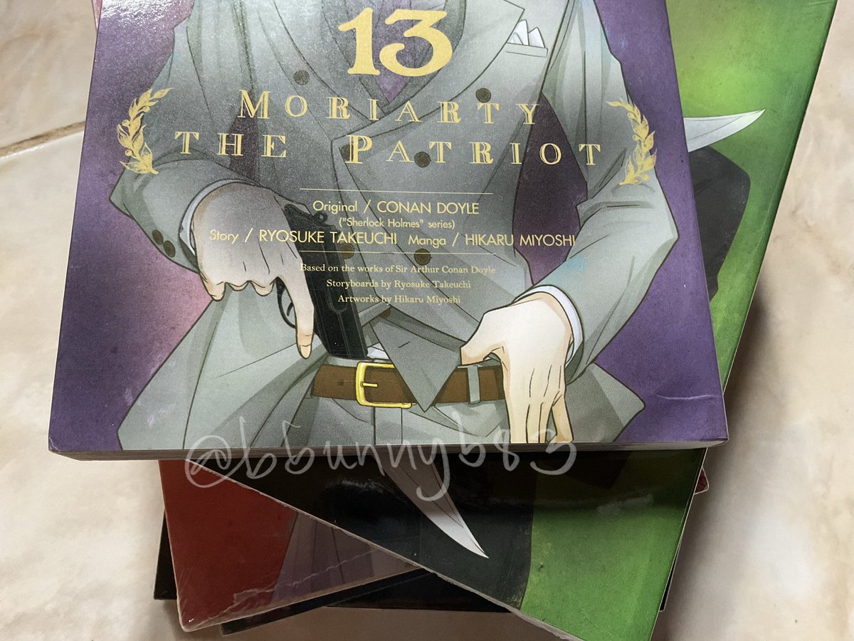 bbunnyb83's tweet photo. 📚ส่งต่อมังงะ Moriarty the Patriot — เล่ม 10-13,15,17 
(เล่ม 13,17 แกะซีล/ยังไม่อ่าน)

    ~ ราคาในรูป /ราคารวมส่ง✨
🌱ㄴเหมา 520 รวมส่ง!
      (ซื้อเยอะ/พร้อมโอน ลดได้อีก)❗️

✉️ สนใจ dm!
#ตลาดนัดมังงะ #ตลาดนัดอนิเมะ #ตลาดนัดมอริอาร์ตี้ #ตลาดนัดMoriarty https://t.co/Kbip8rHTKc