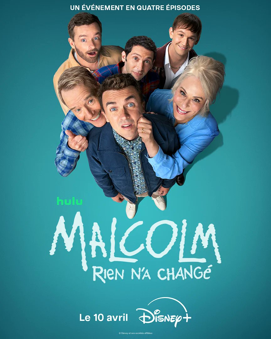 ☀️ SORTIES SERIES
🗓️ Vendredi 10 avril

Disney+
🇺🇸 Malcolm : Rien n'a changé - mini-série (comédie)

Netflix
🇵🇹 Pêche interdite - saison 3

Prime Video
🇯🇵 Fist of The North Star - saison 1 (animation)

#Malcolm
