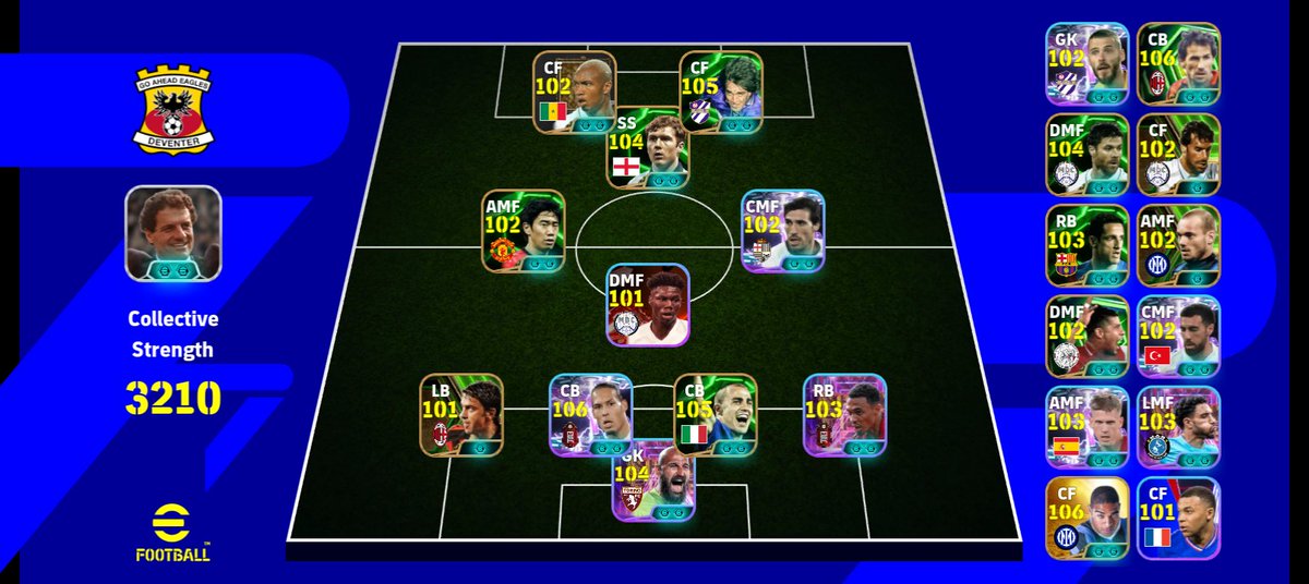 Jokercard_2's tweet image. I will be playing friendly match with my active eFootball mutuals just comment Hello/Hi . I will DM you #Efootball #Gaming #Friendly