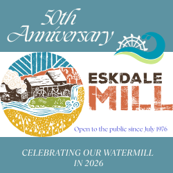 EskdaleMill's tweet photo. We've just launched our 50th anniversary community events programme!
https://t.co/qkB8huQ5pl

#eskdale #cumbria #lakedistrict #westcumbria #greenwoodcrafts #communityevents https://t.co/mvTS5VMJ13
