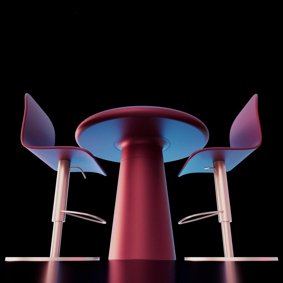 mjj2design's tweet photo. Reds, modeled in Plasticity and rendered in Redshift. https://t.co/UKizKc1ZPl