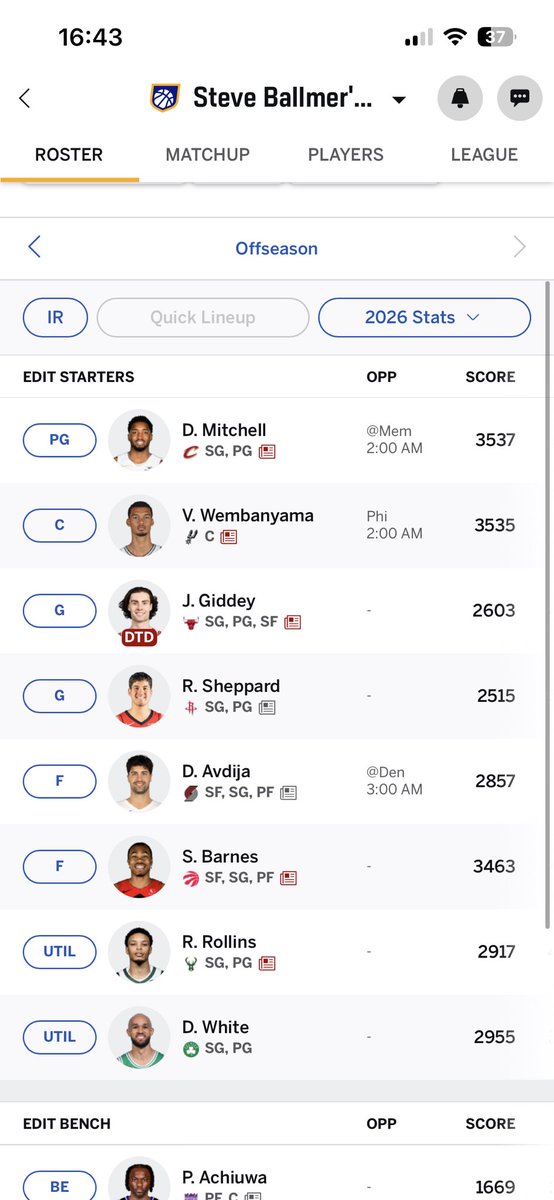 fabianpeter6's tweet photo. @rotomikebarner @RotoWire Yes I won! https://t.co/C1PCp8Ny6q