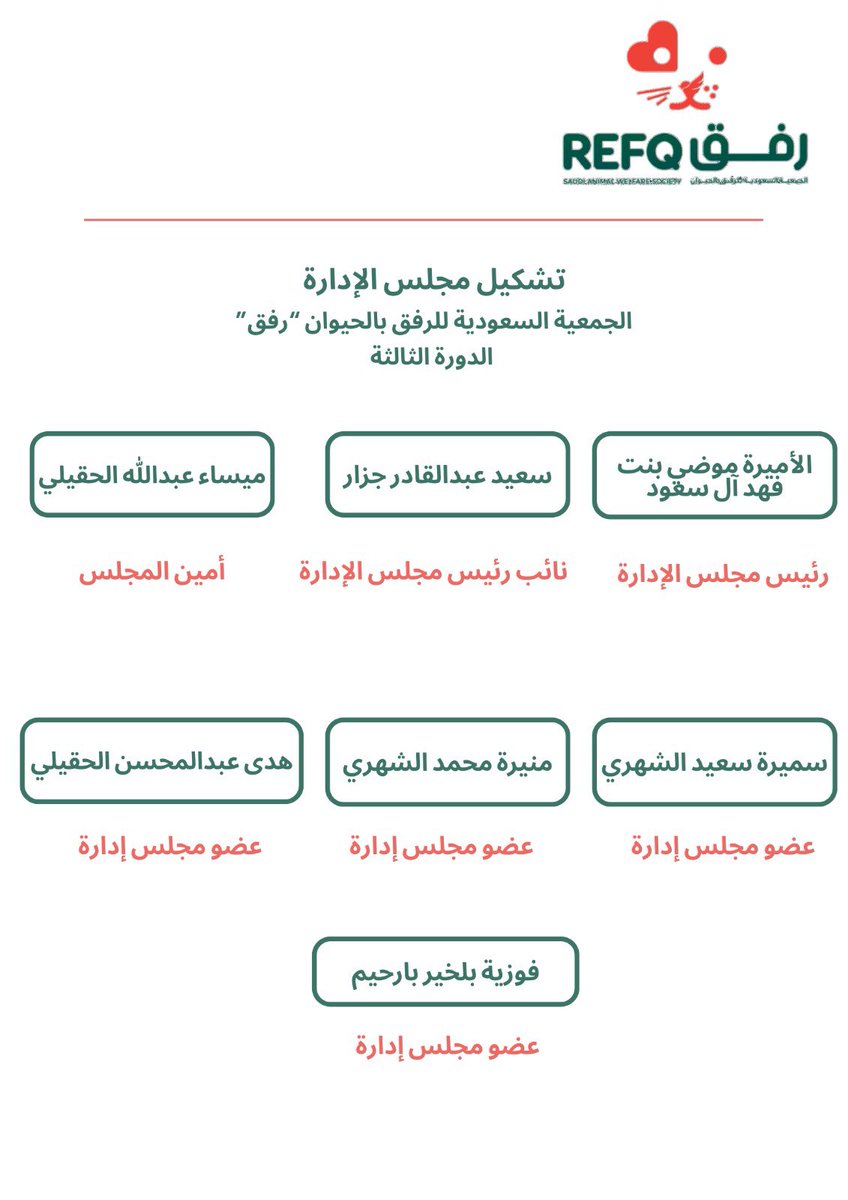 الجمعية السعودية للرفق بالحيوان #رفق tweet media
