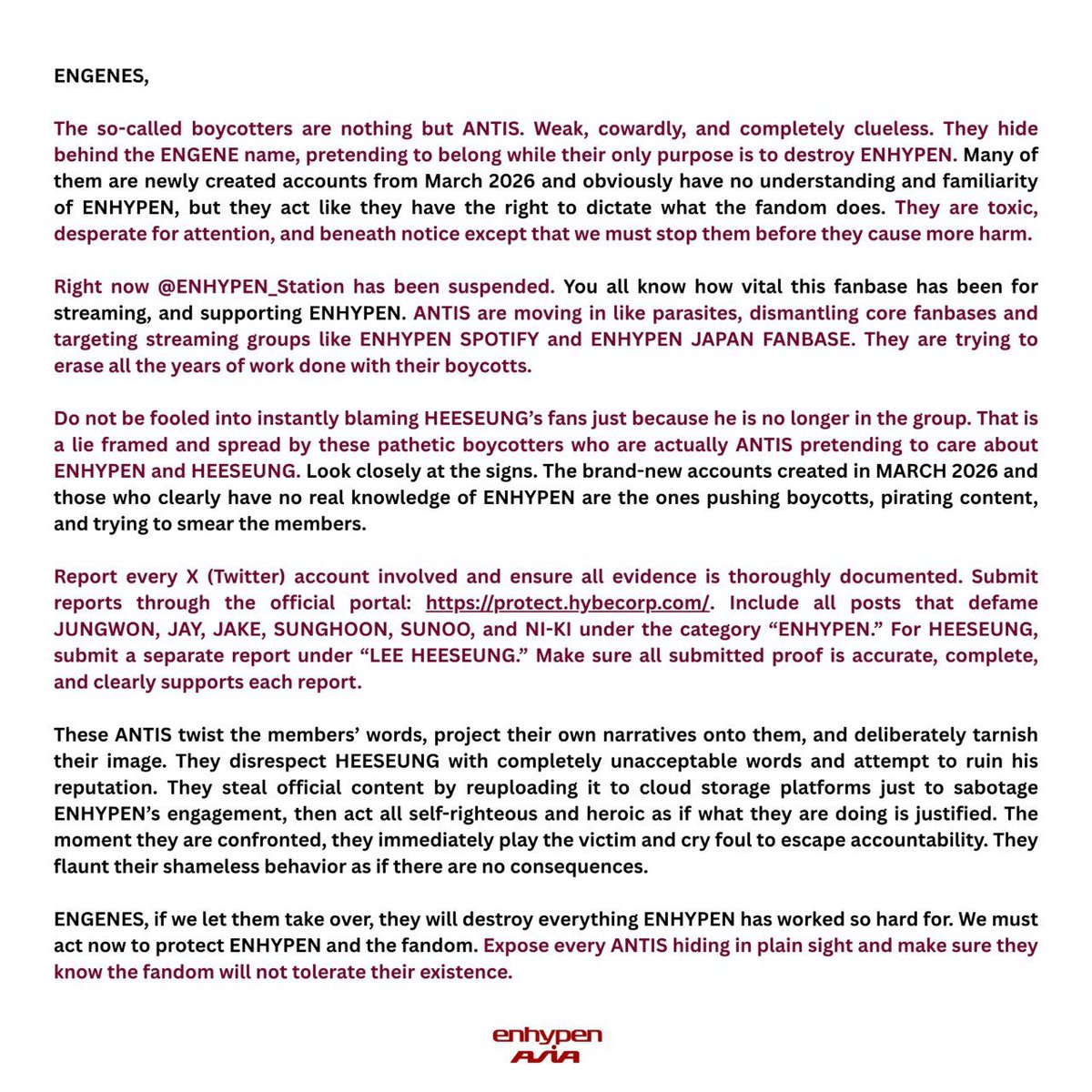 ASIA ENHYPEN tweet media