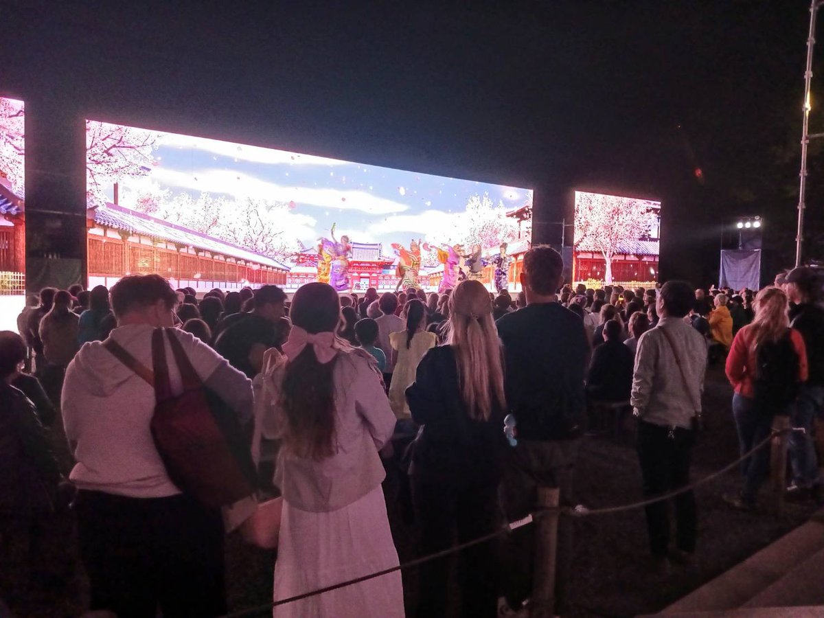 今宵は、二条城2026SAKURA NIGHTS「城劇　陰陽師瑞希の時空戦記　寛永行幸を救え！」を観賞いたしました。