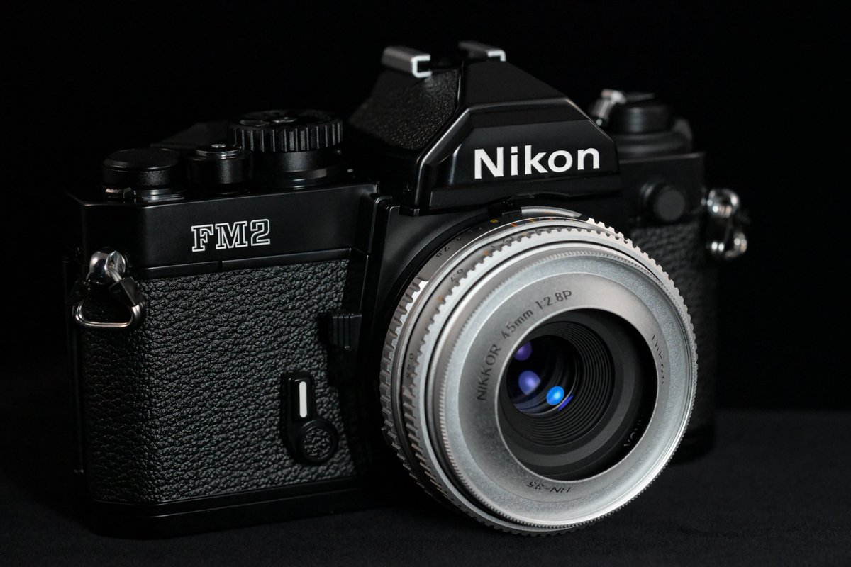 sora_ni_muchu's tweet image. Nikon new FM2

#filmcamera 
#Nikon 
#今日のNikon
