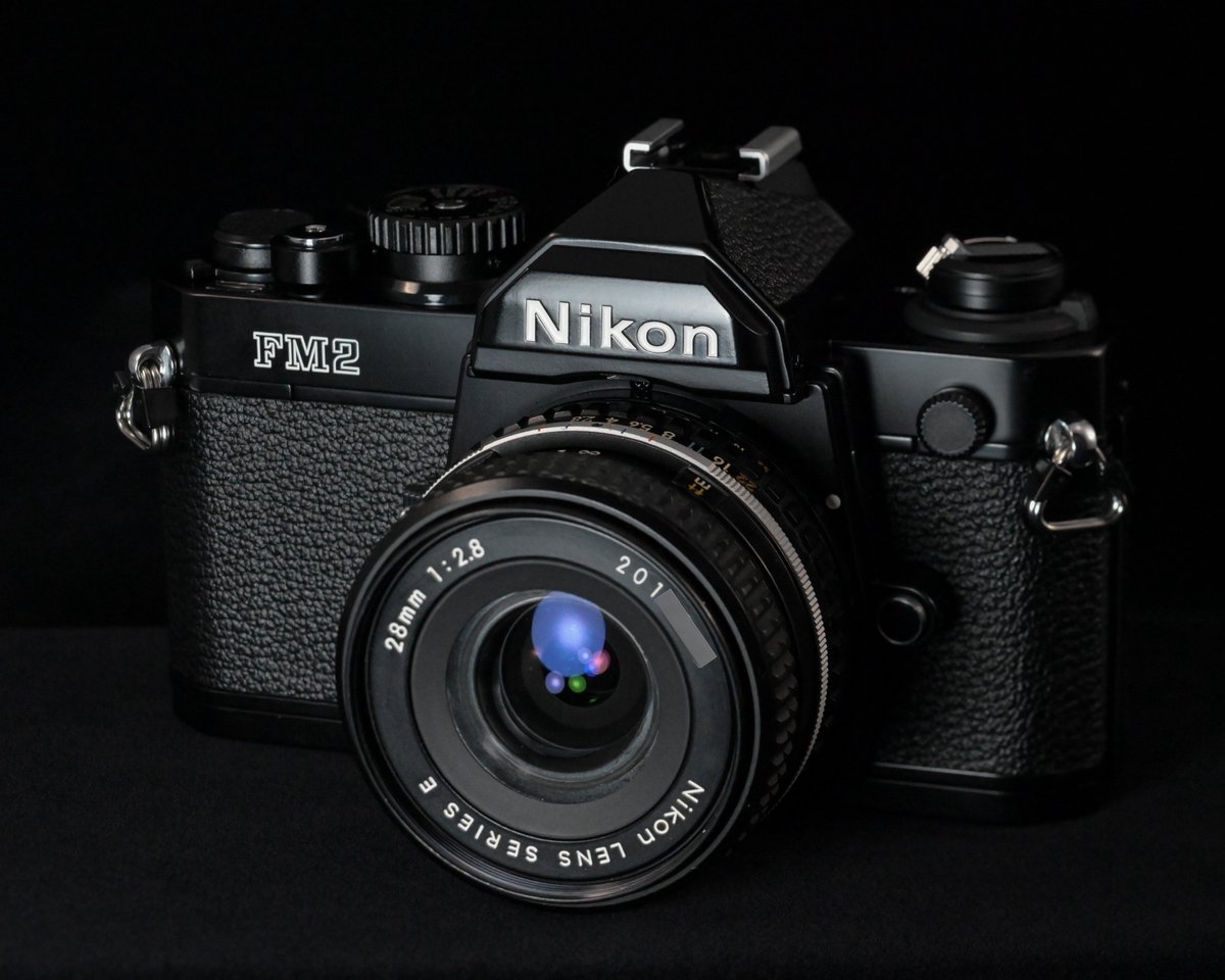 sora_ni_muchu's tweet image. Nikon new FM2

#filmcamera 
#Nikon 
#今日のNikon