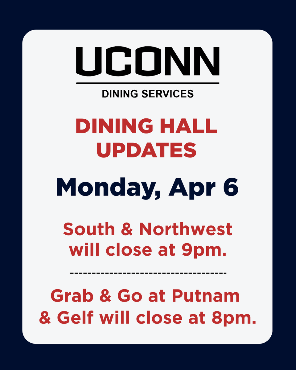 UConnDiningServices tweet media