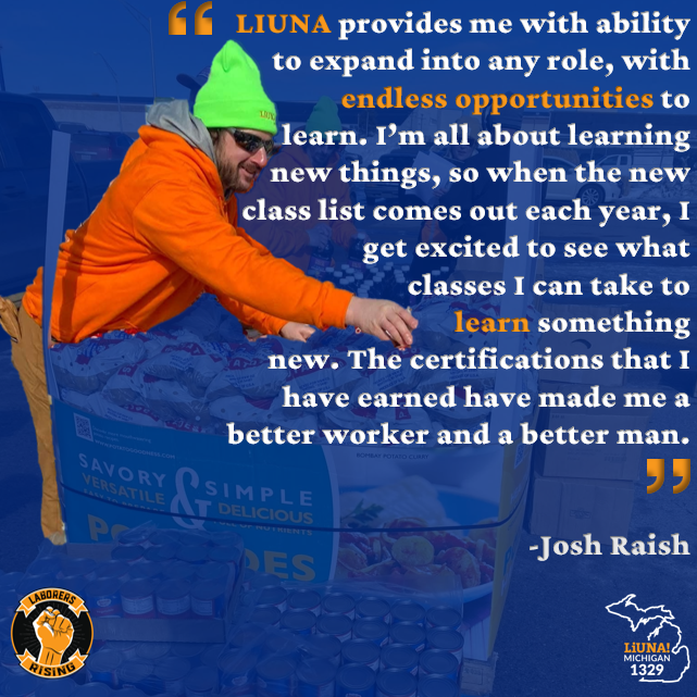 Michigan Laborers tweet media