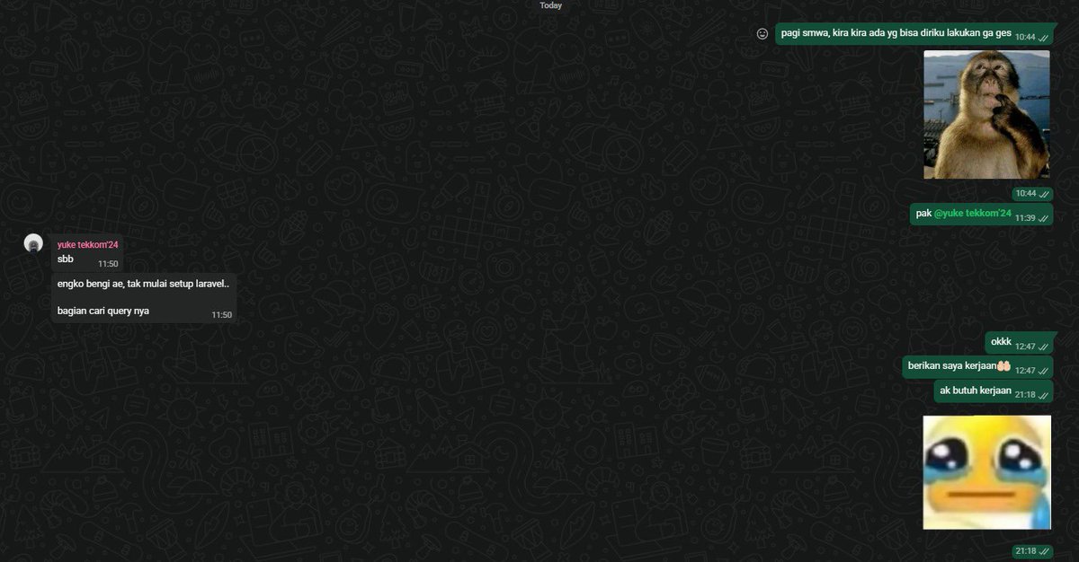 ya gini klo sekelompok sm orang indosat, setakut itu jd beban kelompok💔