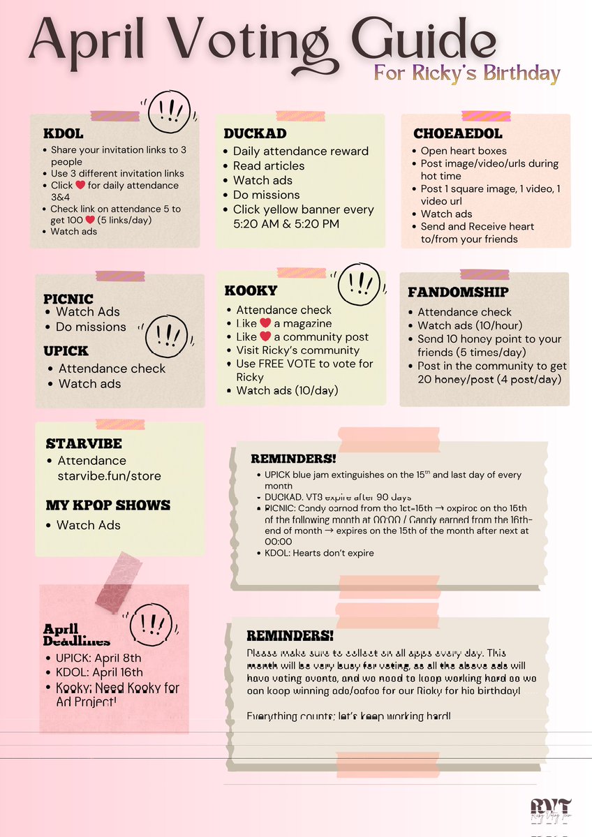 RICKY VOTING tweet media