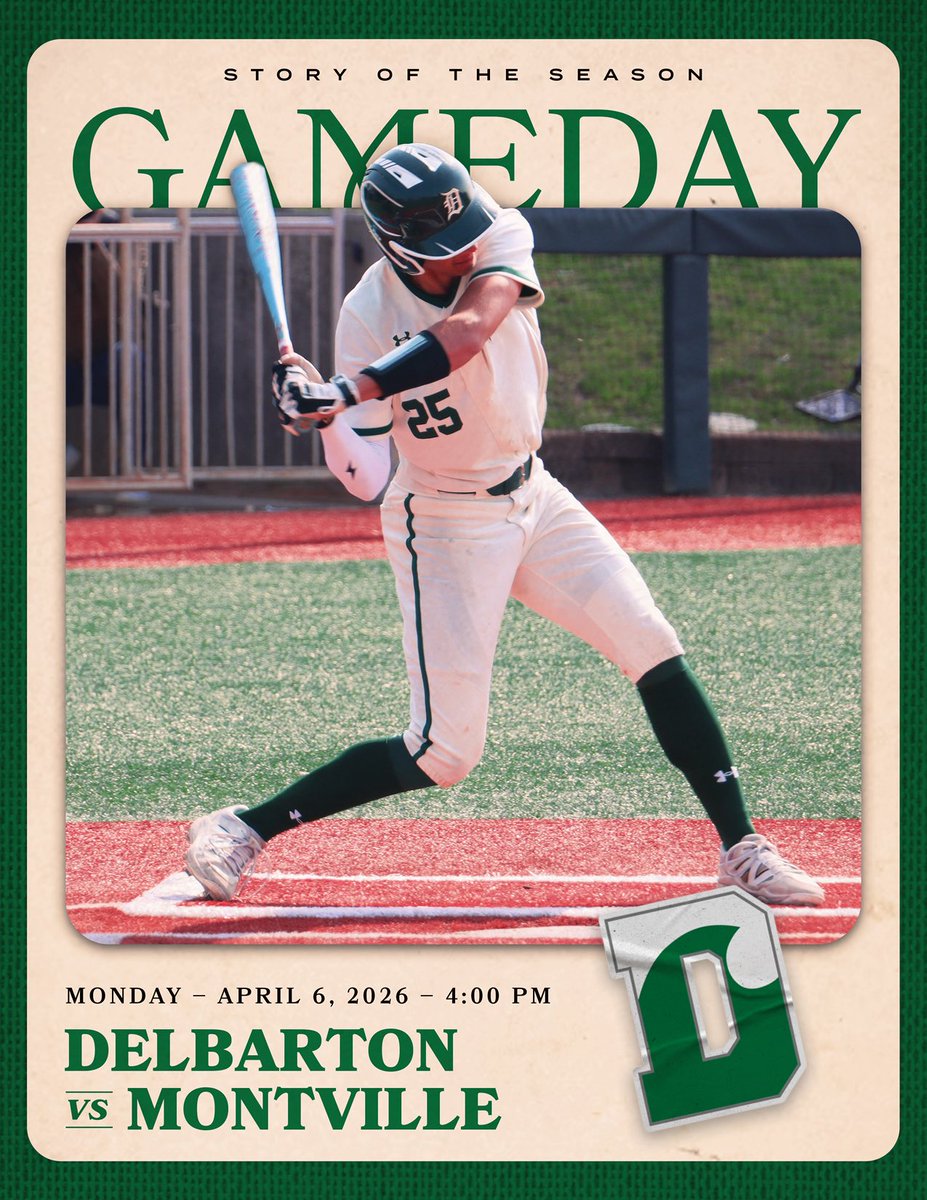DelbyBaseball's tweet photo. Home Opener today at the newly renovated Fleury Field! 4pm vs Montville HS #delbartonbaseball #playfast https://t.co/WRWWx2N3OJ