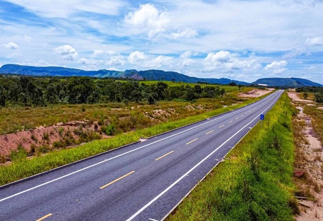 TO-387: Pavimentação da rodovia entre Conceição e Taipas do Tocantins chega a 98% e deve ser concluída ainda em abril. redeto.com.br/noticia/50448