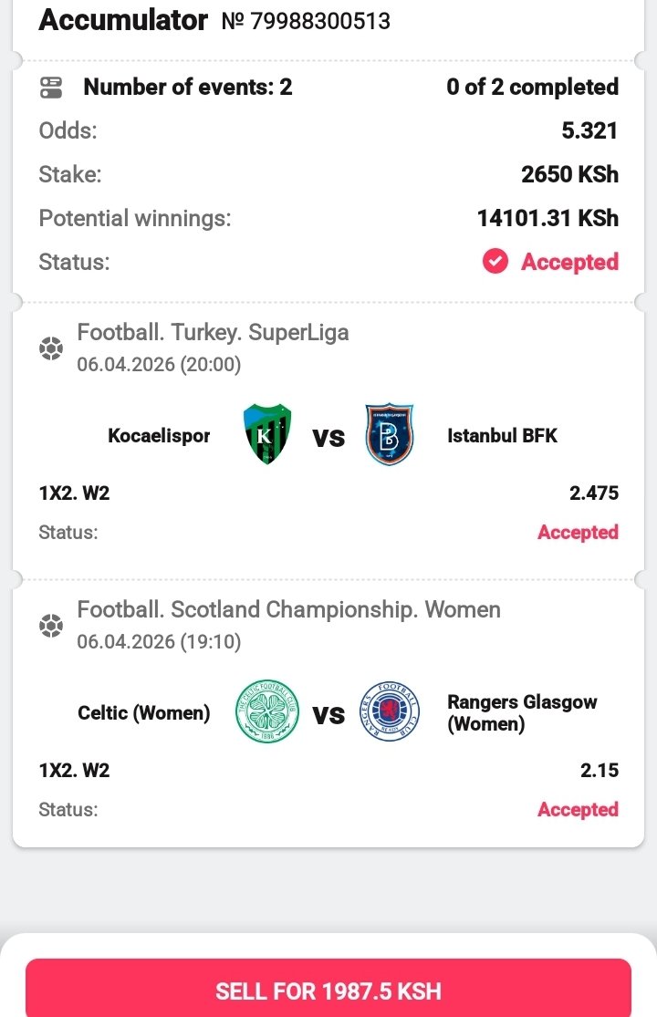 Simba_tips's tweet image. 🟢DB-BET FAMILY 
⚡️Grab on DB-BET ⚡️
♻️2 STRAIGHT WINS 
🎯5 Odds 
        Register here‼️‼️‼️‼️
REG📲📲 db-bet.co/DBO_
#Promocode 👉DBO 
#Boookingcode👉DSCGX
DownloadApp📲📲 db-bet.co/DBO_App_
     #BESTOFLUCK🍀🍀