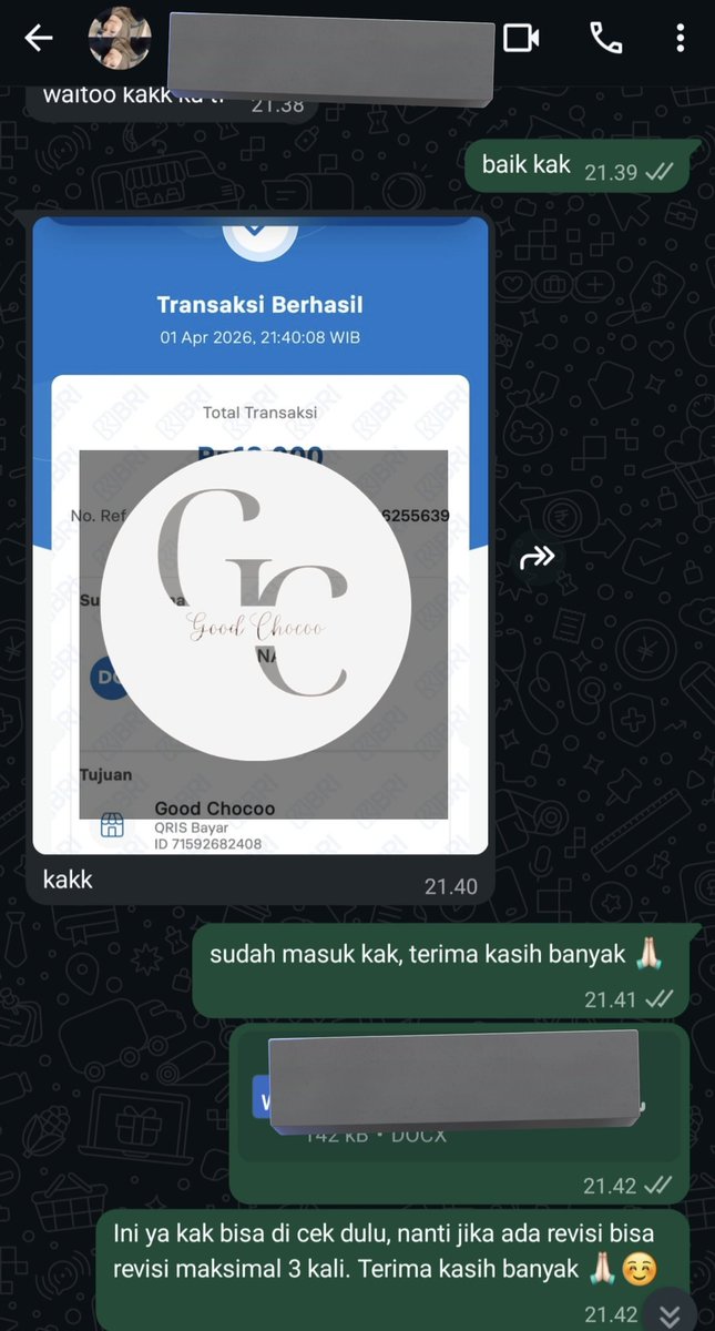 Jasa Edit Skripsi, pengetikan 🌷 tweet media