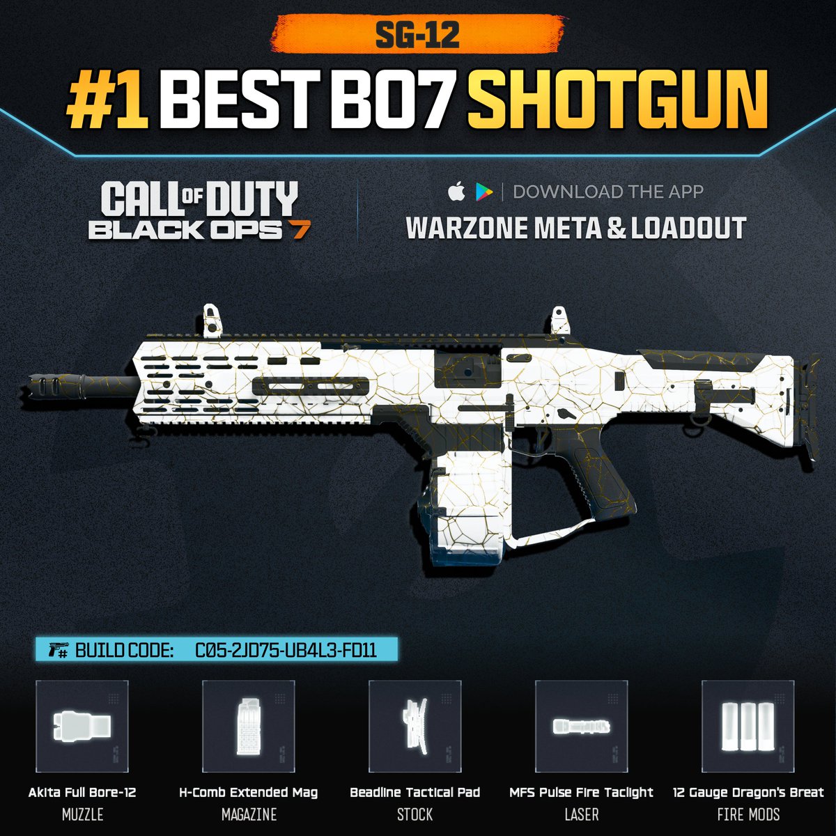 ‼️🚨 BEST BO7 META LOADOUTS 🚨‼️

💥 Here are the ABSOLUTE Best Meta Loadouts to use in #BlackOps7 Season 3 Multiplayer!

🥇 #1 AR: VOYAK KT-3 🔥
🥇 #1 Burst: SWORDFISH A1 🔥
🥇 #1 SMG: STURMWOLF 45 🔥
🥇 #1 Shotgun: SG-12 🔥