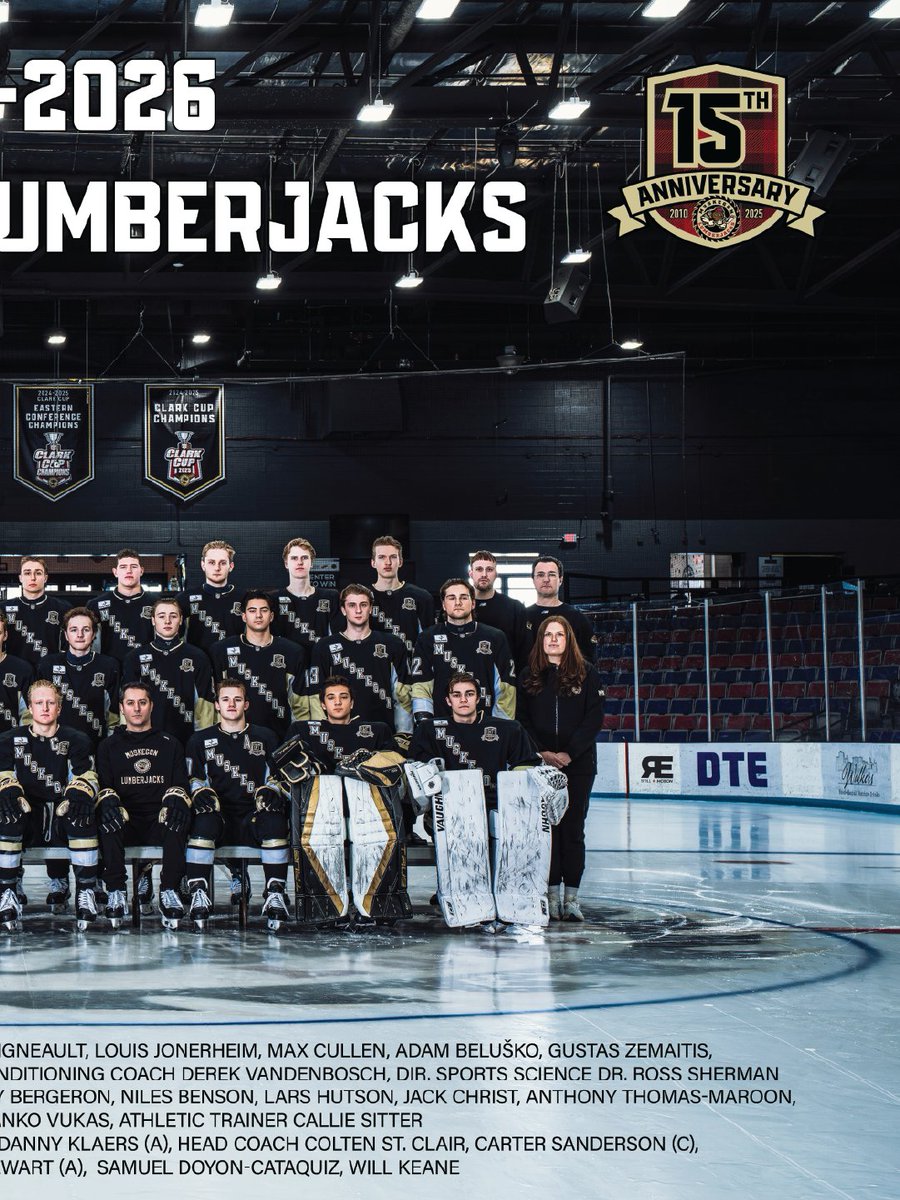 x - Muskegon Lumberjacks tweet media