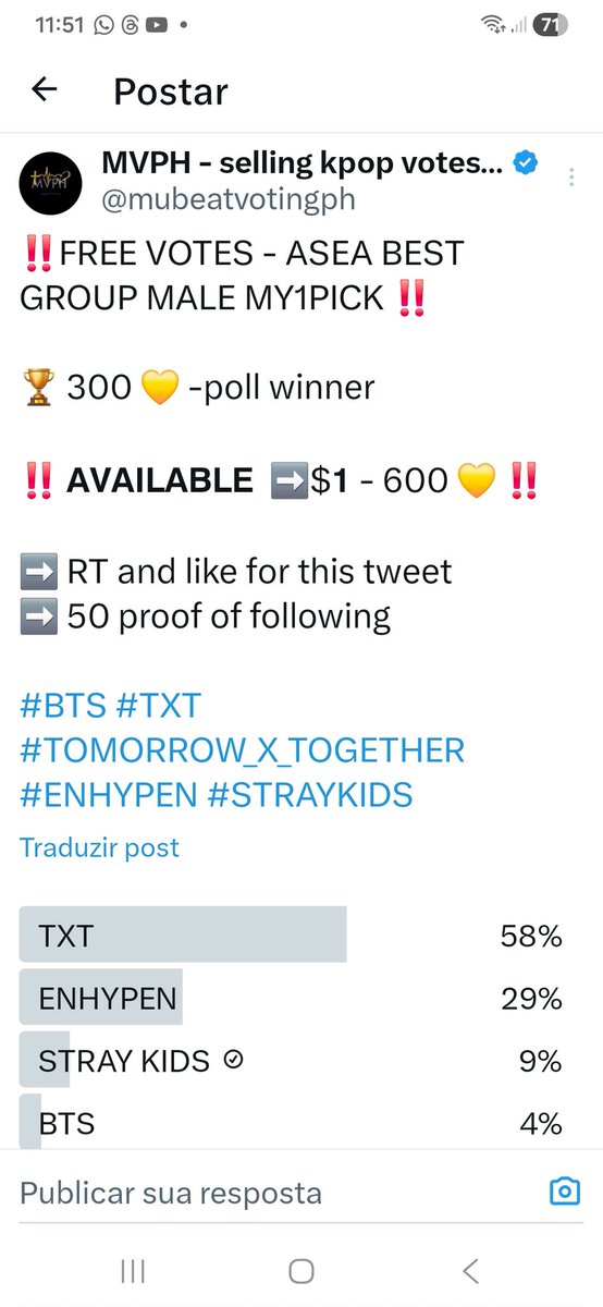 merystwuart's tweet photo. @mubeatvotingph @mubeatvotingph  done for #straykids thank  you https://t.co/JCKutFEG6v